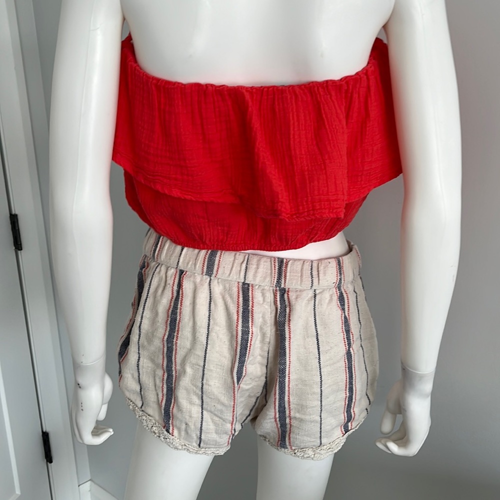 Aerie summer shorts set strapless top and shorts set - Picture 8 of 11